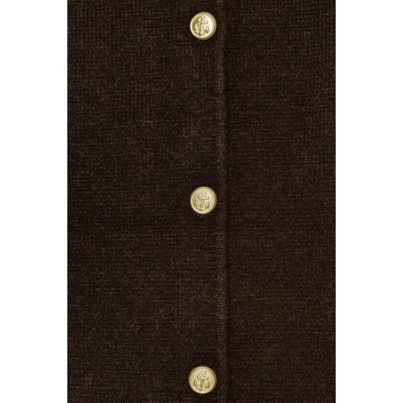 ZARA CARDIGAN WITH FAUX FUR COLLAR - Picture 7 of 8